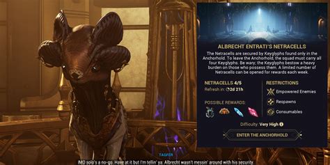 Warframe Netracell Guide .